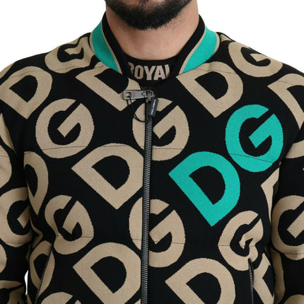 Dolce & Gabbana Multicolor DGMILLENNIALS Logo Print Jacket