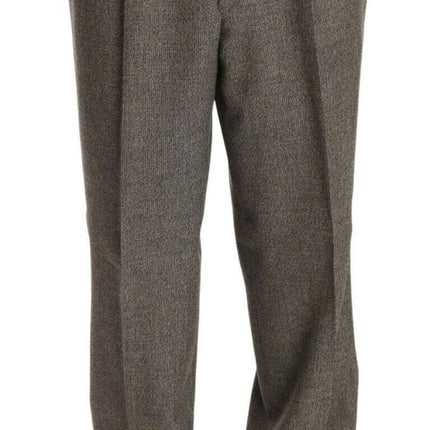 Fendi Brown Wool Regular Single  Breasted Suit