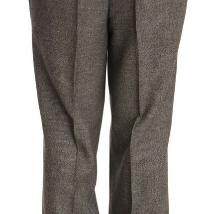 Fendi Brown Wool Regular Single  Breasted Suit
