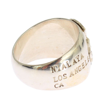 Nialaya Silver Cross Womens 925 Sterling Ring