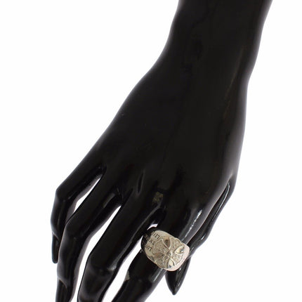 Nialaya Silver Cross Womens 925 Sterling Ring