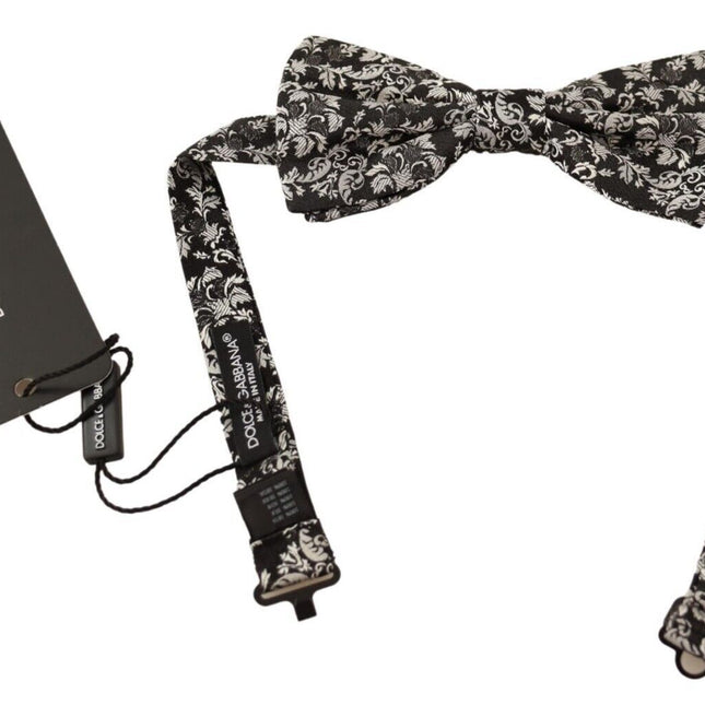 Dolce & Gabbana Multicolor Floral Adjustable Neck Papillon Bow Tie (Copy)