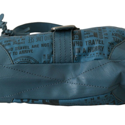 WAYFARER Shoulder Handbag Printed Purse Women Blue