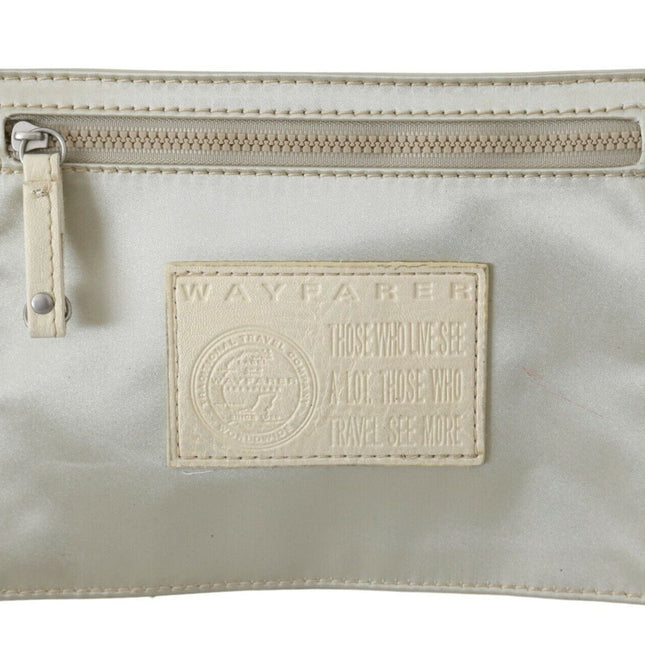 WAYFARER White Zippered Coin Holder Wallet