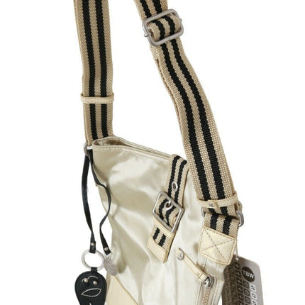 WAYFARER Beige Handbag Shoulder Tote Fabric Purse