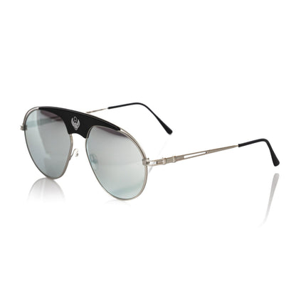 Frankie Morello Multicolor Metallic Fibre Men Sunglass