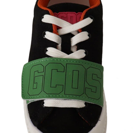 GCDS Multicolor Suede Low Top Lace Up Women Sneakers Shoes