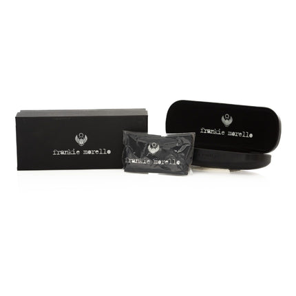 Frankie Morello Silver Metallic Women Sunglasses