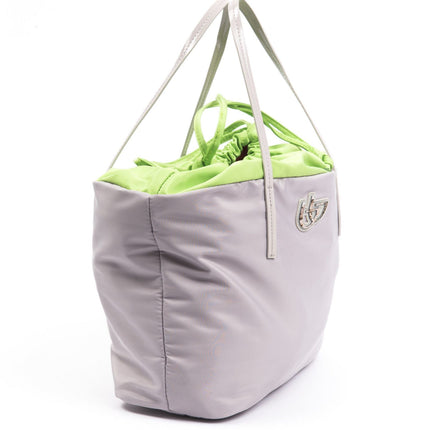 BYBLOS Gray Polyester Women Shoulder Bag