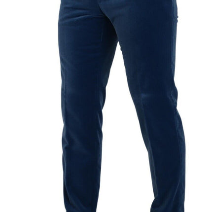 Dolce & Gabbana Blue SICILIA Velvet Slim Fit 2 Piece Suit