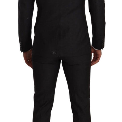 Dolce & Gabbana Black MARTINI Single Breasted 2 Piece Suit