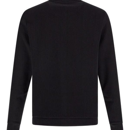 Hugo Boss Black Cotton Logo Details Sweatshirt