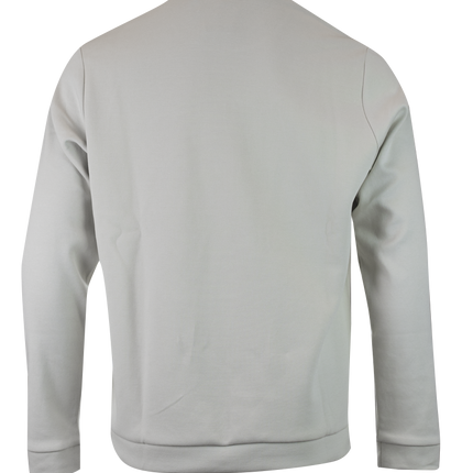 Hugo Boss Beige Cotton Round Neck Sweatshirt