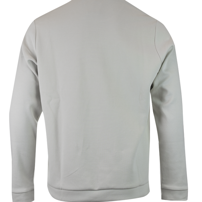 Hugo Boss Beige Cotton Round Neck Sweatshirt