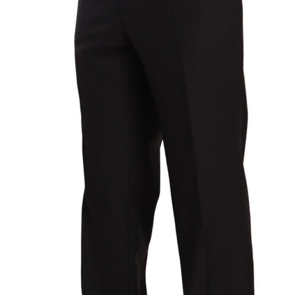 Domenico Tagliente Gray Polyester Single Breasted Formal Suit