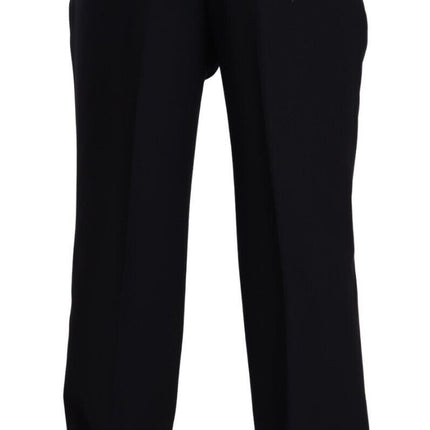Domenico Tagliente Blue Polyester Single Breasted Formal Suit
