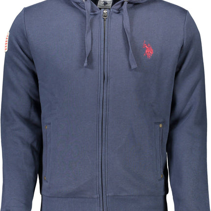 U.S. POLO ASSN. Blue Cotton Men's Sweatshirt