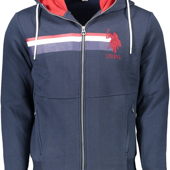 U.S. POLO ASSN. Blue Cotton Men's Sweatshirt