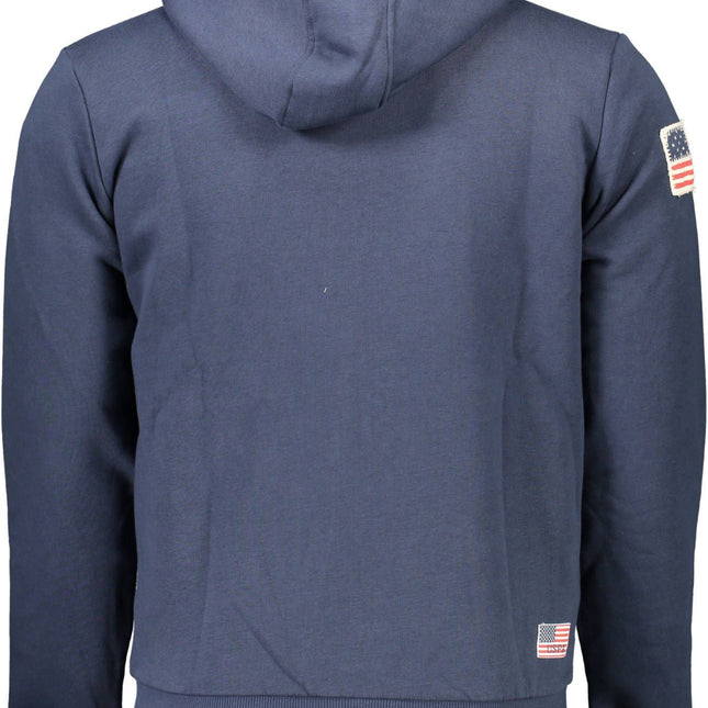 U.S. POLO ASSN. Blue Cotton Men's Sweatshirt
