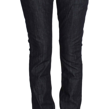 Acht Blue Denim Cotton Bottoms Straight Fit Jeans