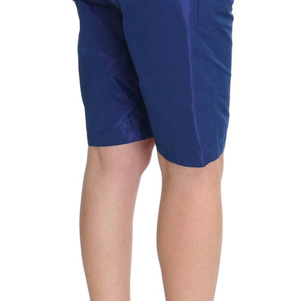 Ermanno Scervino Blue Above Knees Bermuda Shorts