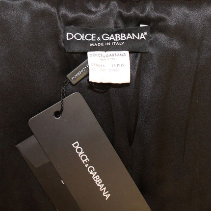 Dolce & Gabbana Purple MINK Fur Scarf Foulard Neck Wrap