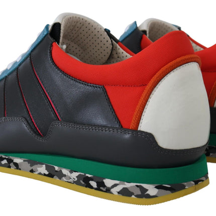 Dolce & Gabbana Multicolor Sport Low Top Shoes Sneakers