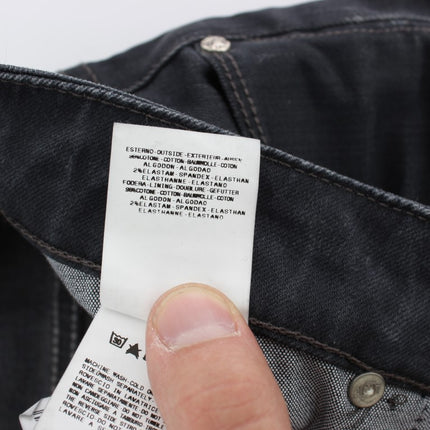 Acht Gray Cotton Stretch Slim Fit Jeans
