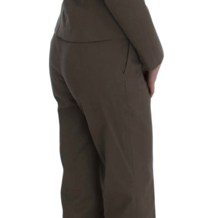 BENCIVENGA Beige Wool Cotton Suit