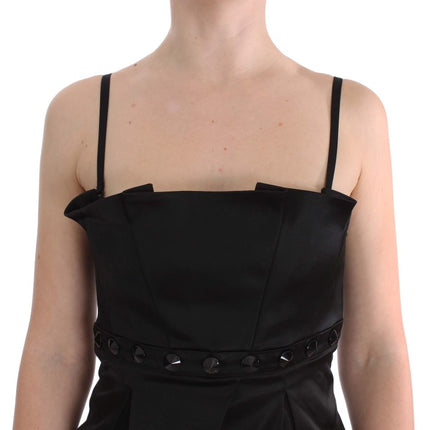 Exte Black Tank Party Evening Top Blouse