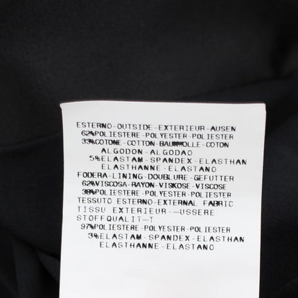 Exte Black Stretch Single Breasted Blazer Jacket