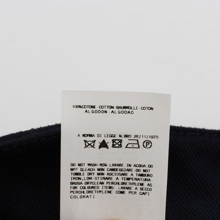 GF Ferre Blue Cotton Denim Mini Skirt