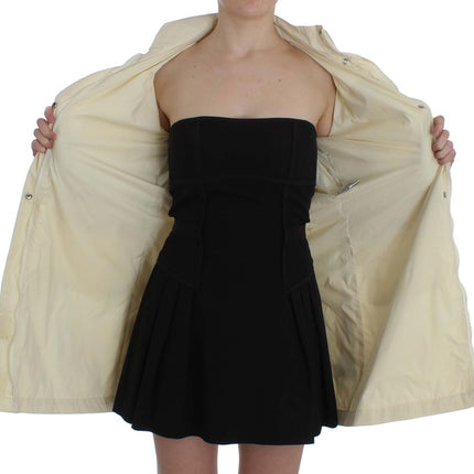 P.A.R.O.S.H. Beige Weather Proof Trench Jacket Coat