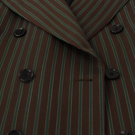 Dolce & Gabbana Multicolor Stripes Double Breasted Blazer