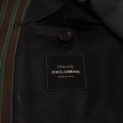 Dolce & Gabbana Multicolor Stripes Double Breasted Blazer
