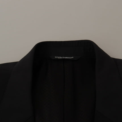 Dolce & Gabbana Dark Blue Single Breasted MARTINI Blazer