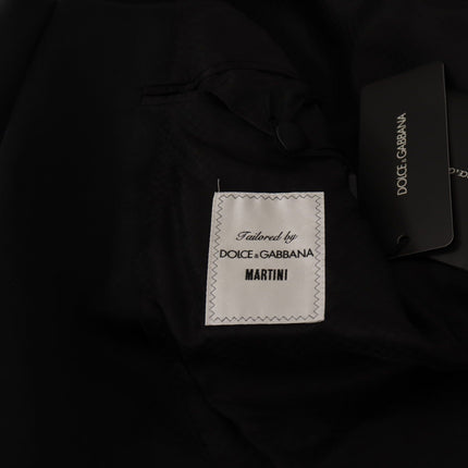 Dolce & Gabbana Dark Blue Single Breasted MARTINI Blazer
