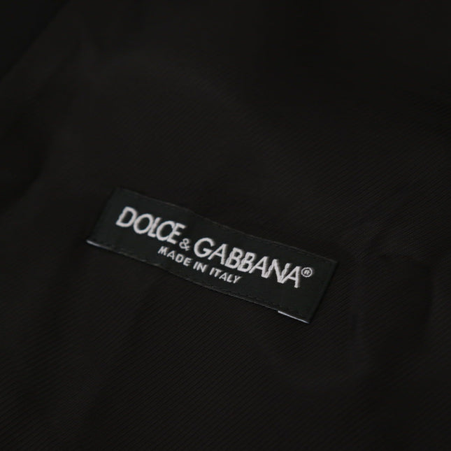 Dolce & Gabbana Black Jacket Vest 2 Piece MARTINI Blazer
