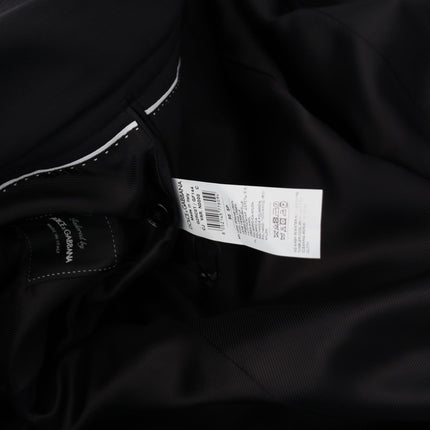 Dolce & Gabbana Black Wool Full Zip Long Sleeves Jacket