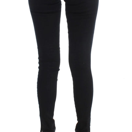 Costume National Black Cotton Slim Fit Denim Jeans
