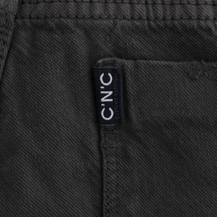 Costume National Green Cotton Blend Slim Fit Jeans