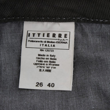 Costume National Green Cotton Blend Slim Fit Jeans