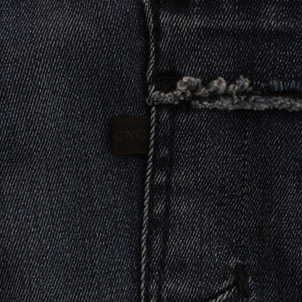 Costume National Blue Cotton Blend Slim Fit Jeans