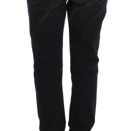 Ermanno Scervino Blue Wash Cotton Boyfriend Jeans