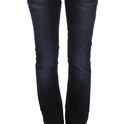 John Galliano Blue Wash Cotton Slim Fit Jeans