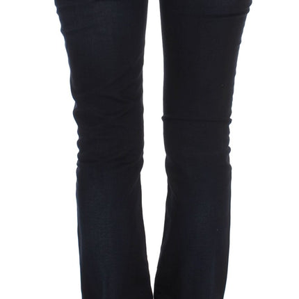 John Galliano Blue Wash Cotton Slim Fit Jeans