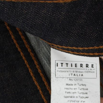 John Galliano Blue Wash Cotton Blend Slim Fit Bootcut Jeans