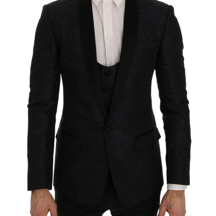 Dolce & Gabbana Blue MARTINI Slim 2 Piece Blazer