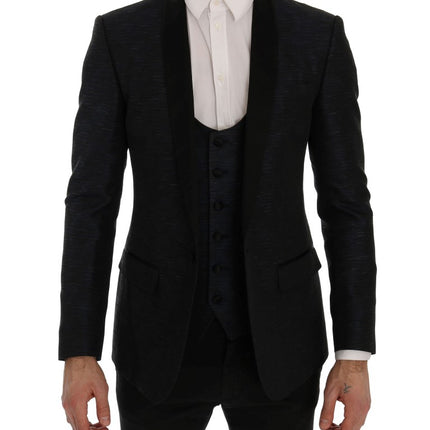 Dolce & Gabbana Blue MARTINI Slim 2 Piece Blazer