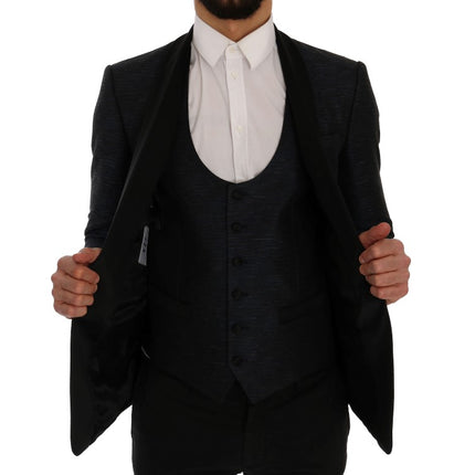 Dolce & Gabbana Blue MARTINI Slim 2 Piece Blazer